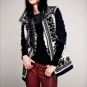 Free People Stitched Quills Jacket